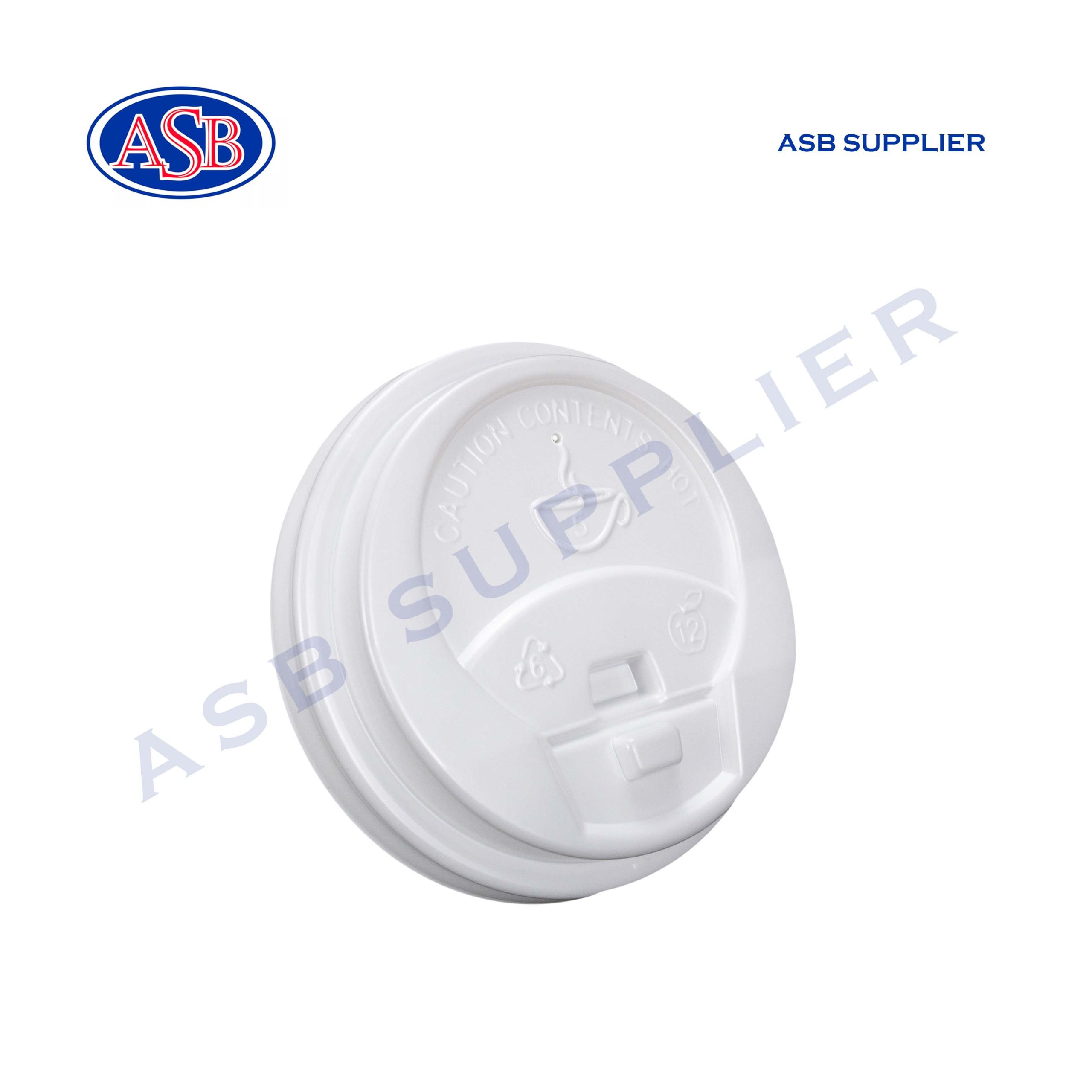 PS White Hot Paper Cup Lid (1000 Pcs)