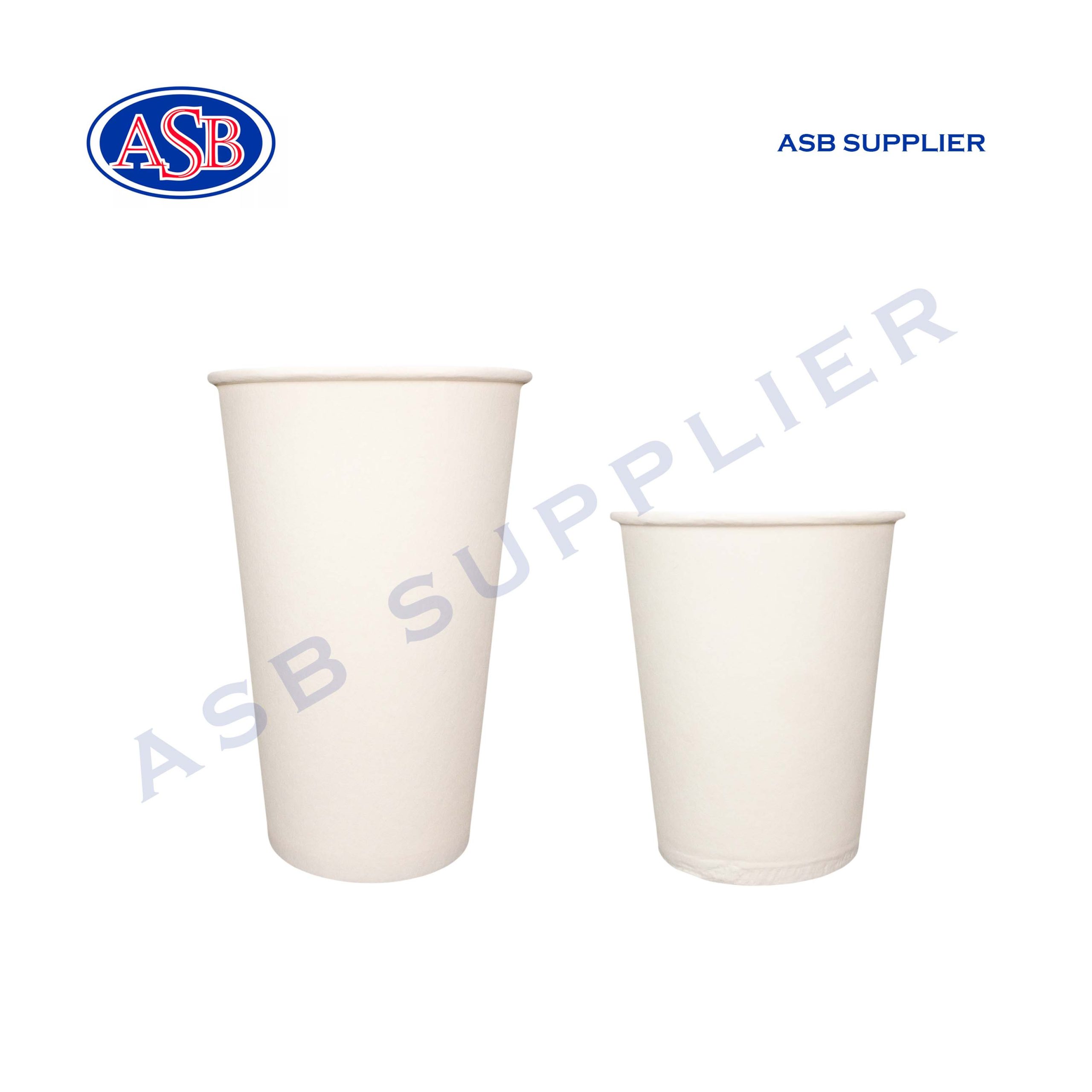 Plain Hot Paper Cup (1000 Pcs)