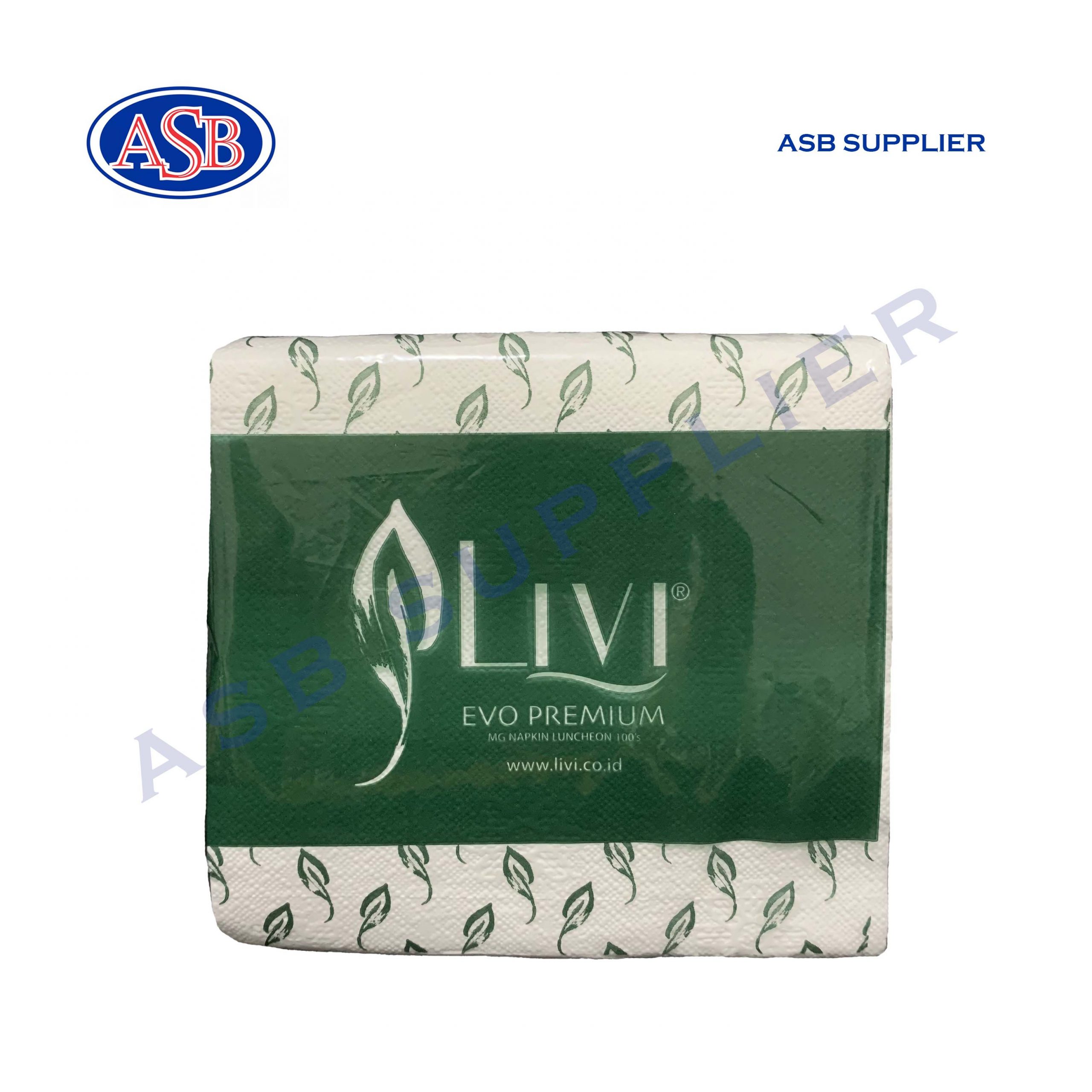 Premium Evo MG Napkin Luncheon Tissue 1 Ply Livi (50 - 100 Sheets)